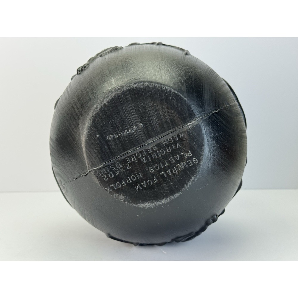 Vintage Halloween General Foam Witch CAULDRON Bat Blow Mold Candy Pail Bucket - Picture 10 of 13
